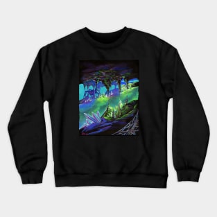 Watcher in the Crystal Caves Crewneck Sweatshirt